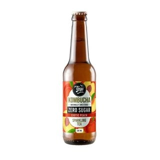 Zero Sugar Exotic Peach Sparkling Fermented Tea