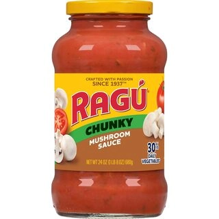 Chunky Mushroom Pasta Sauce
