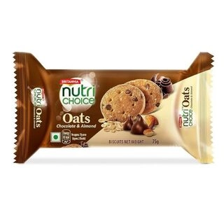 Nutri Choice Oats Chocolate & Almond 75Gm