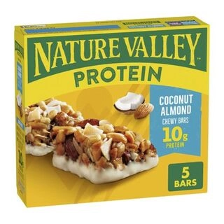 Coconut Almond Protein Chewy Granola Bars