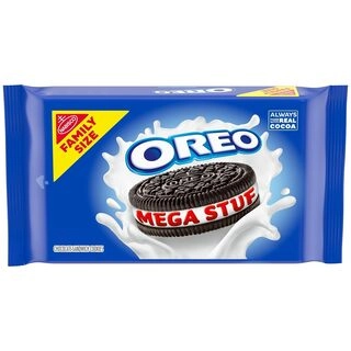 Oreo Mega Stuf Chocolate Sandwich Cookies