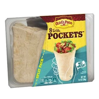 Tortilla Pockets 8pc