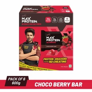 Work Out Sugar free Bars Choco Berry 6 x