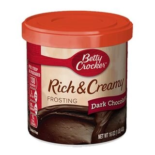 Dark Chocolate Rich & Creamy Frosting