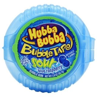 Sour Blue Raspberry Bubble Tape