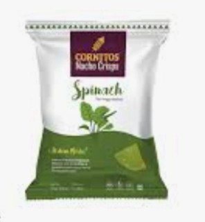 Nacho Crisps Spinach Italian Herbs 70Gm
