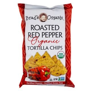 Roasted Red Pepper Organic Tortilla Chips