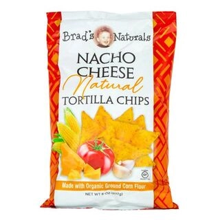 Nacho Cheese Natural Tortilla Chips