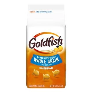 Whole Grain Cheddar Baked Snack Crackers