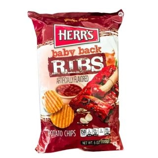 Baby Back Ribs Flavored Potato Chips
