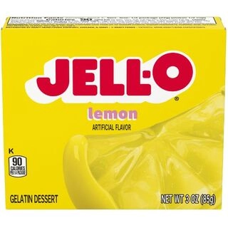 Lemon Gelatin Dessert
