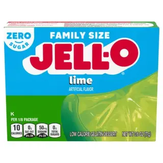 Lime Sugar Free Gelatin Dessert