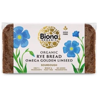 Rye Bread Omega Golden Linseed