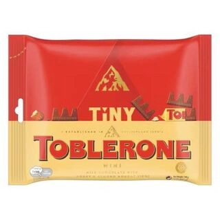 Tiny Mini Milk Chocolate with Honey and Almond Nougat