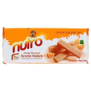 Orange Flavoured Cream Wafers