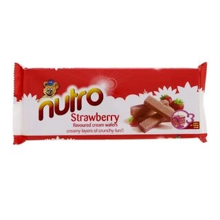 Strawberry Flavoured Cream Wafers