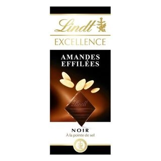 Excellence Amandes Effilees Noir Chocolate