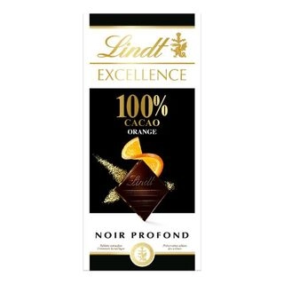 Excellence 100% Cocoa Orange Chocolate