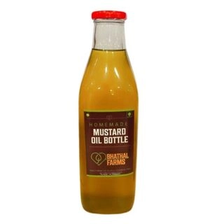 Homemade Mustard Oil Bottle