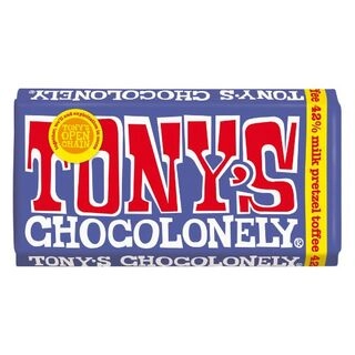 Chocolonely 42% Milk Pretzel Toffee Chocolate
