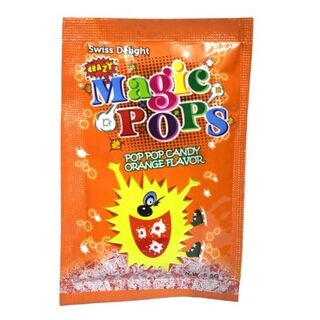 Orange Popping Candy