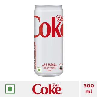 Diet Coke Soft Drink Can 300ml