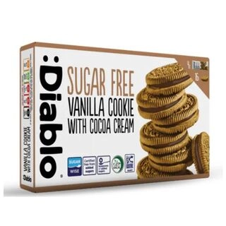 Sugar Free Vanilla Cookie With Cocoa Cream