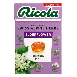 Elderflower Swiss Alpine Herbs Sugar Free Candy