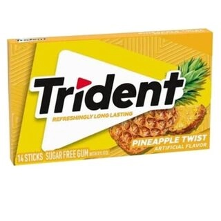 Sugar Free Pineapple Twist Chewing Gum 14