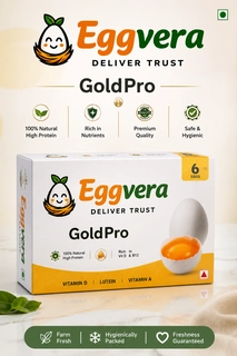 Eggvera Gold Pro white eggs 6 pcs