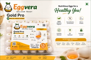 eggvera gold pro white eggs 25 pcs