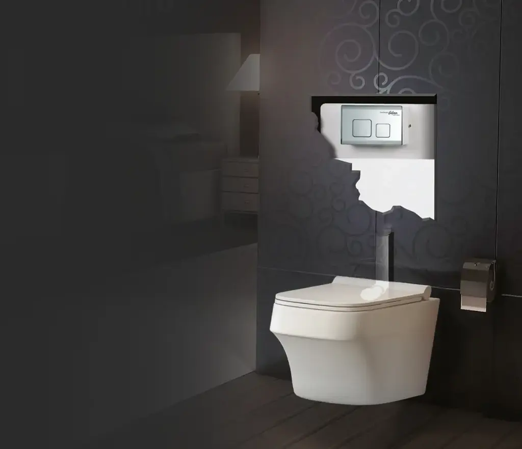 Hindware Concealed Cisterns Concealo Neo(Concealed Cisterns Full Frame & Drain Set )(Pneumatic concealed cisterns full Frame & Drain Set )