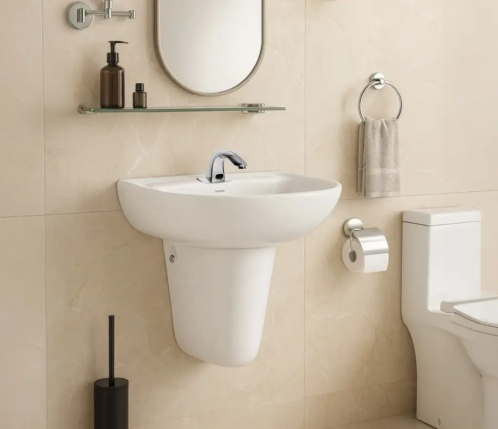 Hindware Half Pedestal Basin Dew