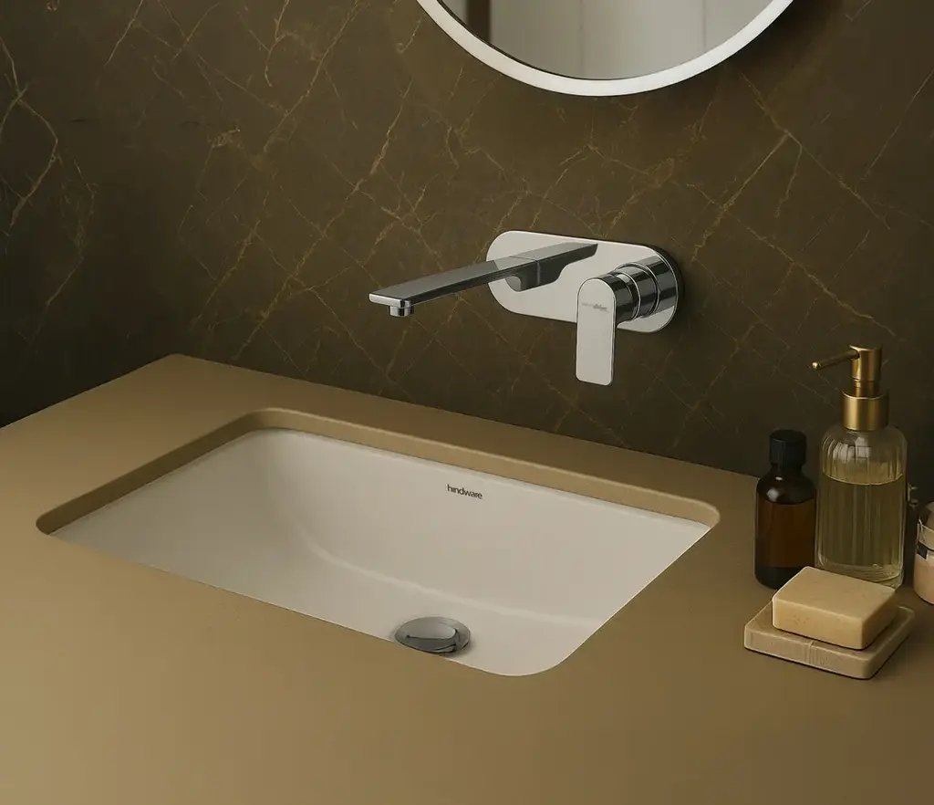 Hindware Fabio Exposed Part Kit For Wall Mounted Basin Mixer