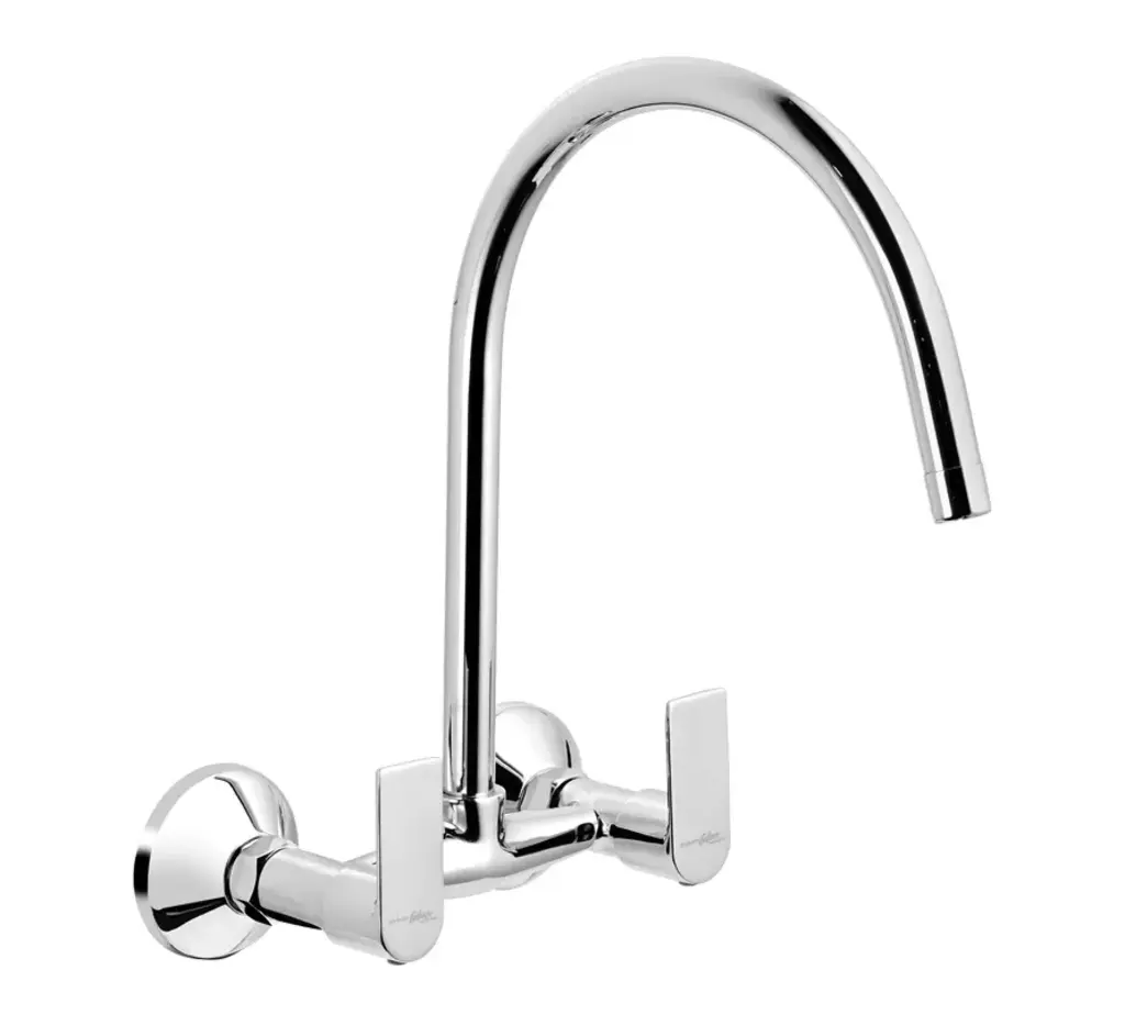 Hindware Fabio Sink Mixer J Spout (Wall Mounted)