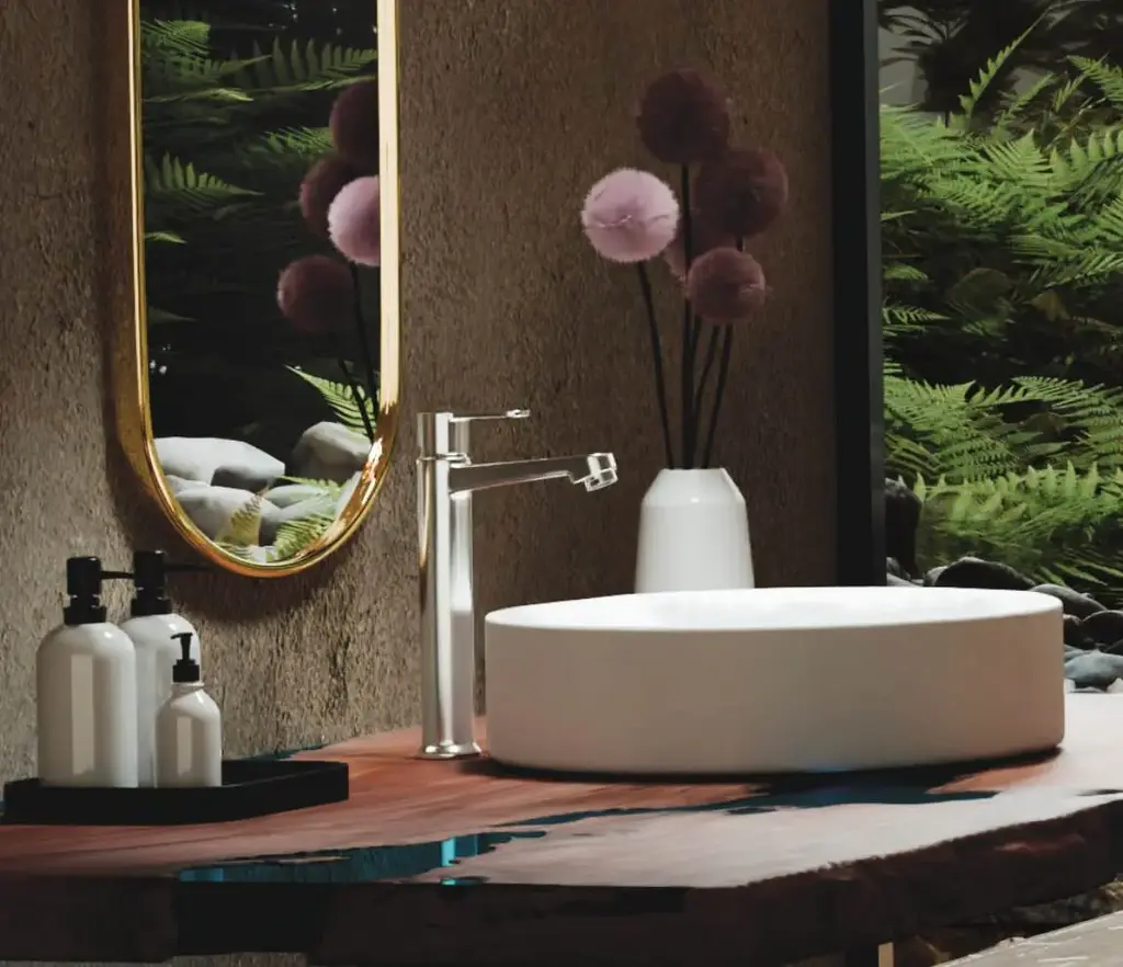 Hindware Studio Single Lever Basin Mixer Tall