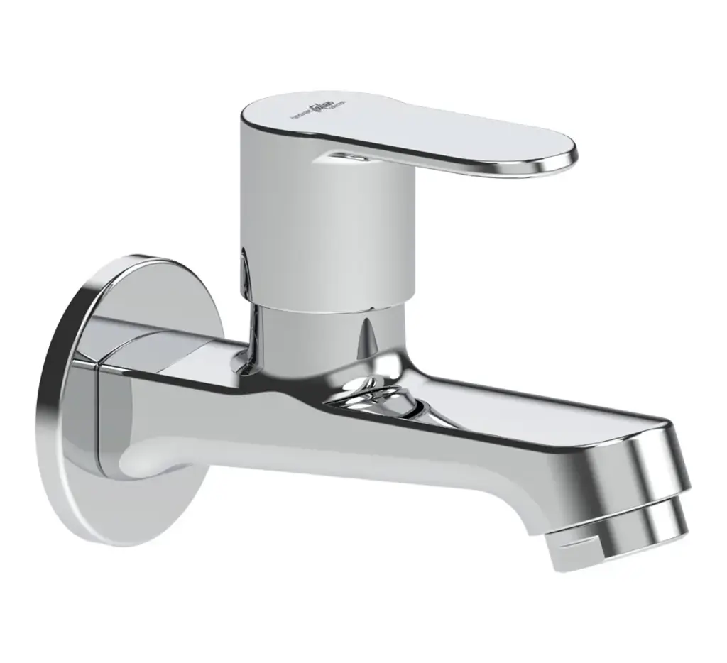 Hindware Studio Bib Cock Long Body With Wall Flange