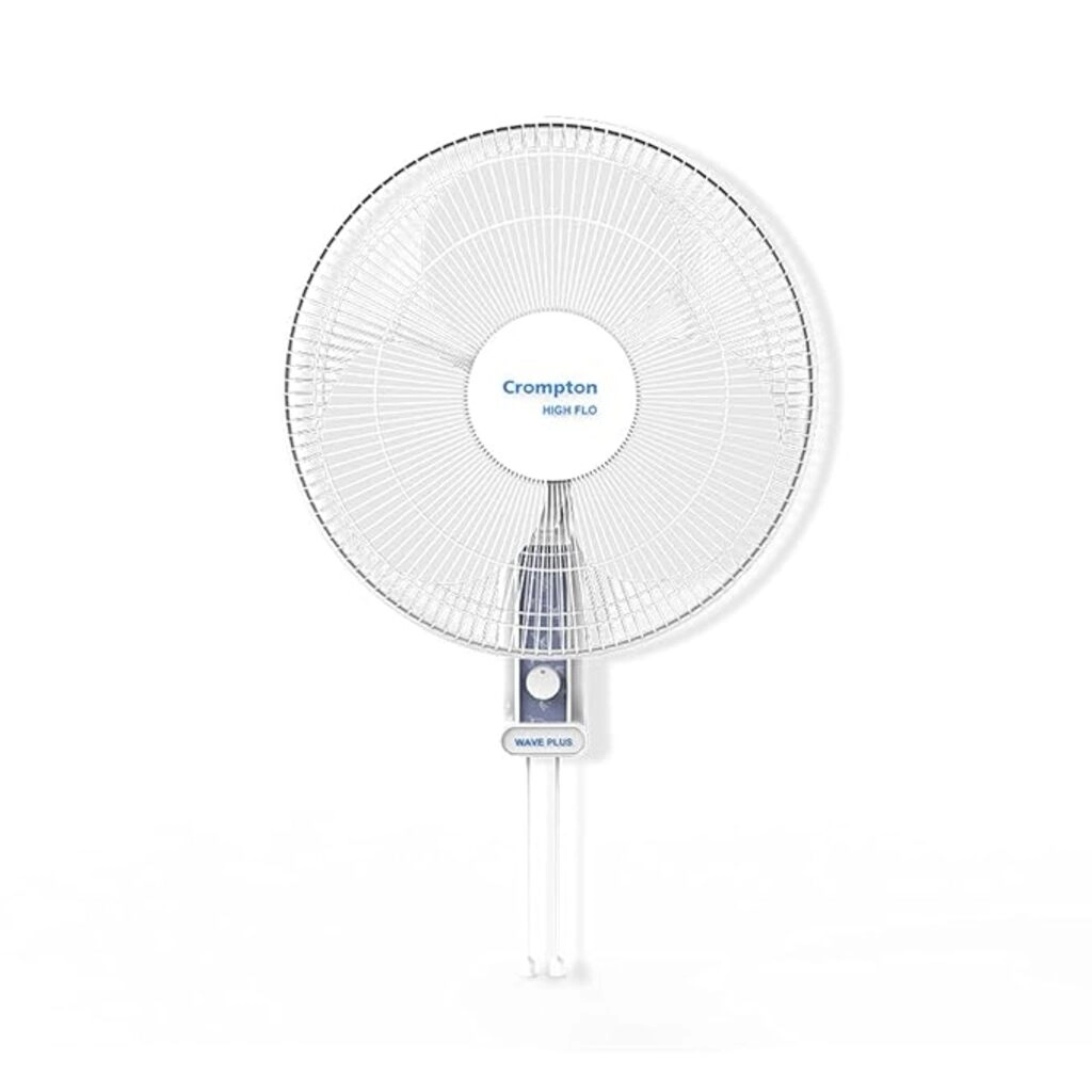 Crompton High Flo Wave Plus Wall Fans White
