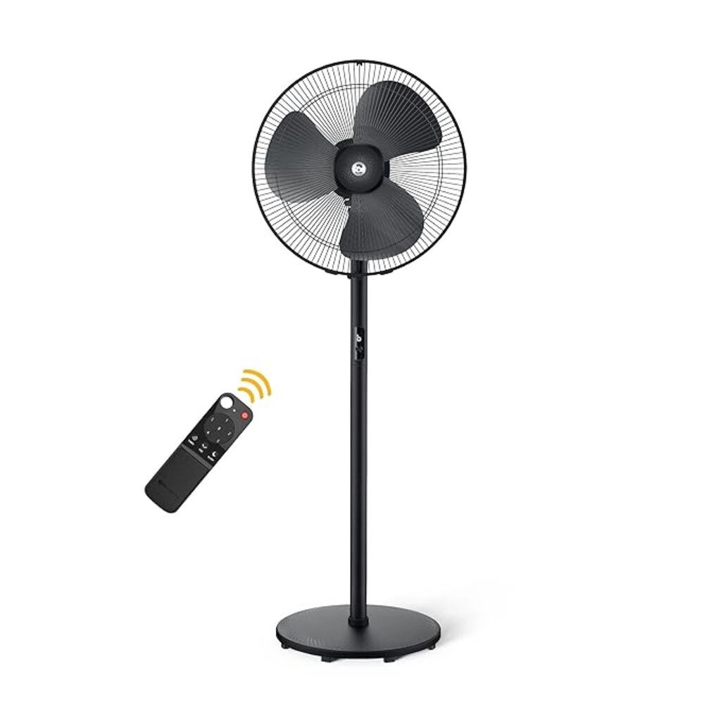 AtomBerg Renesa Penestal Fan Midnight Black
