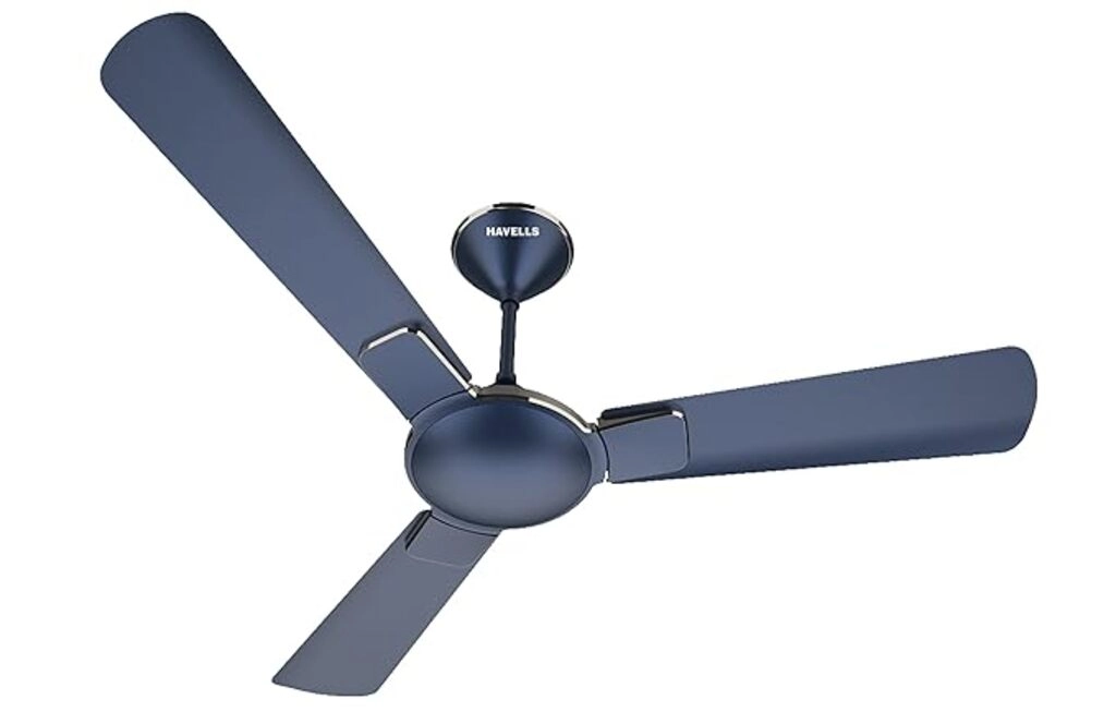 Havells Decorative Enticer ES Fans Indigo Blue Chrome