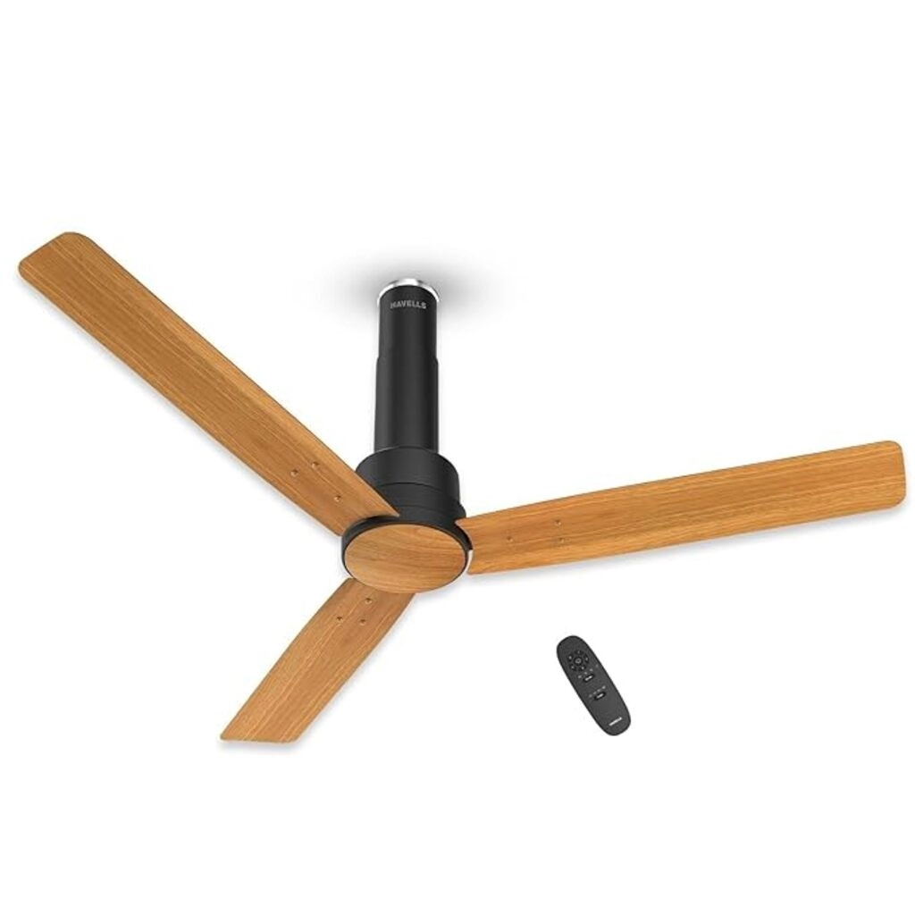 Havells Elio Range Prime BLDC Pinewood Matte Black