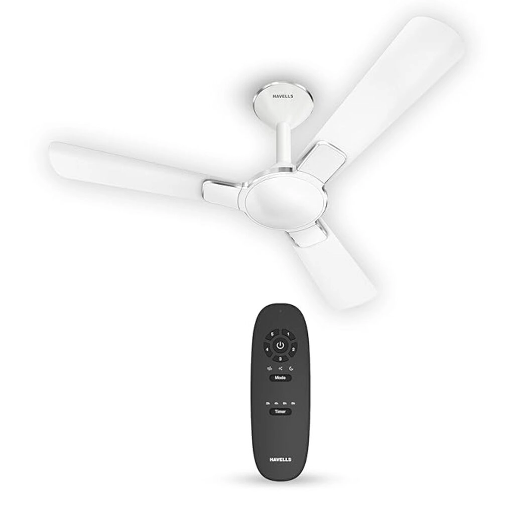 Havells Enticer BLDC Pearl White Chrome