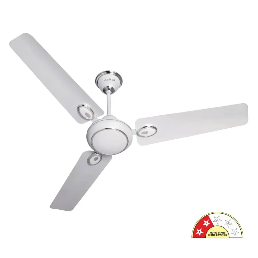 Havells Decorative Fusion ES Pearl White Silver