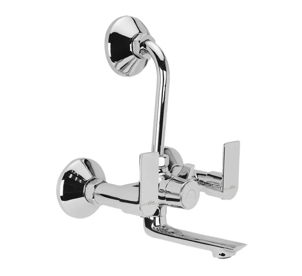 Hindware Fabio Wall Mixer With L Blend Pipe For Overhead Shower