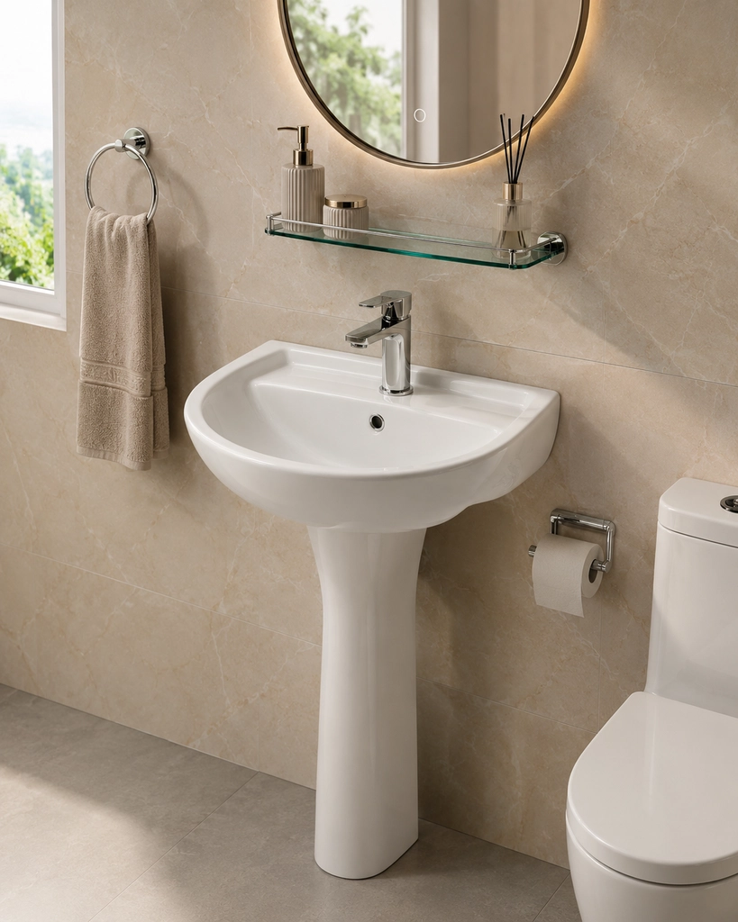Hindware Full Pedestal Basin Popular