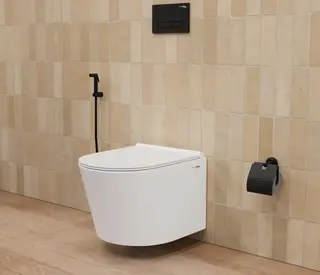 Hindware One-piece Wall Mounted Commode Cora Vortex