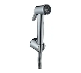 Hindware Health Faucets Elements Health Faucet With 1.2 MTR SS Flexible Pipe & Wall Hook