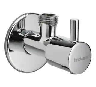 Hindware Addons Angular Stop Cock With Wall Flange
