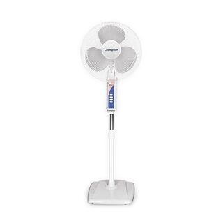 Crompton High Flo Wave Plus Pedestal Fans White