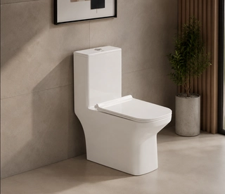 Hindware One-piece Western Commode Edge-
